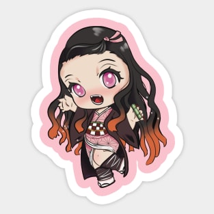 Cute Nezuko Sticker